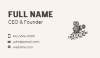 Film Media Videography Business Card