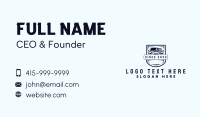 Shield Car Transportation Business Card Design