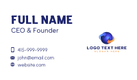 Arrow Globe Logistics Business Card Design