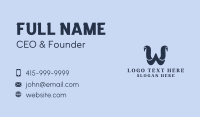 Seafood Restaurant Diner Business Card