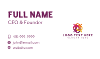 Human Team Community Business Card