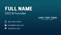 Generic Varsity Sports Business Card