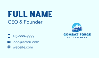 Auto Carwash Cleaning  Business Card