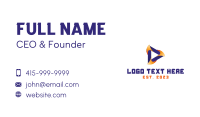 Orange Violet Media Business Card