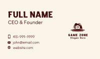 Travel Hat Camera Business Card
