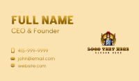 Athena Goddess Warrior Business Card