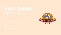 Volleyball Tournament League Business Card Design