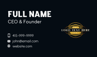 Luxury Badge Royalty Business Card