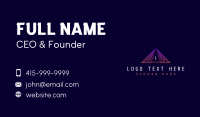 Triangle Pyramid Technology Business Card