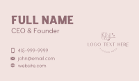 Chic Business Card example 2