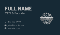 Hammer Builder Sawmill Business Card