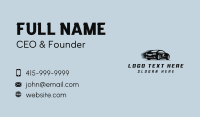 Motorsport Racing Car Business Card