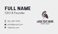 Fighting Business Card example 4