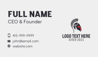 Knight Helmet  Business Card