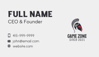 Knight Helmet  Business Card Image Preview