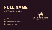 Animal Trainer Business Card example 1