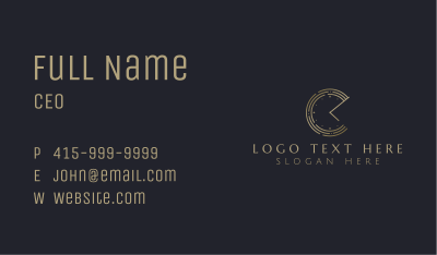 Luxury Time Boutique Business Card