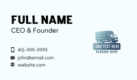 Delivery Truck Logistics Business Card