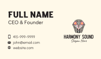 Statue Business Card example 1