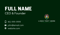 Lion Jamaican Rastafarian Business Card