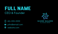 Gradient Star Foundation Business Card Design