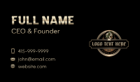 Skull Snake Dead Business Card