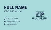 Grunge Stone Bridge Arch Business Card