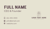 Western Cowgirl Woman Business Card