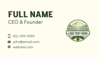 Farm Rice Field  Business Card