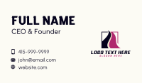 Street Road Pathway Business Card