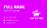 Film  Producer Business Card example 3