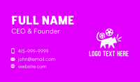 Cat Film Reel Business Card Design