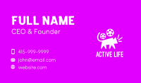 Cat Film Reel Business Card