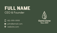 Drop Business Card example 1