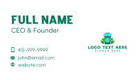 Trash Bin Sanitation Business Card