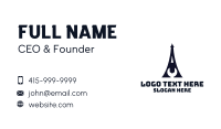 Eiffel Tower Wrench Business Card