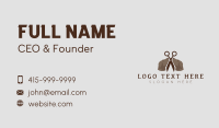 Pet Dog Grooming Business Card Design