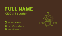 Green Eco Friendly City  Business Card