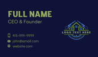 Power Wash House Cleaner Business Card