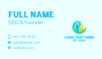 Social People Charity Business Card
