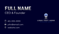 Observatory Sphere Tower Business Card Design