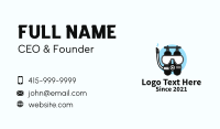 Underwater Mask Business Card example 3