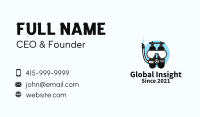 Sea Diving Equipment  Business Card