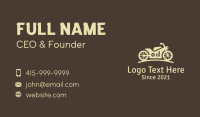 Motocross Sports  Business Card