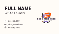 Hockey Sport Tournament Business Card