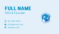 Cleaning Spray Bottle Sanitizer Business Card