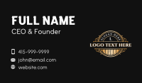 Wood Plank Brewery Business Card