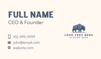 Wild Bison Buffalo Business Card