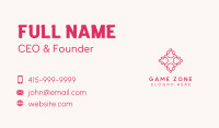 People Community Volunteer Business Card