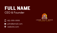 Punk Skull Profanity  Business Card